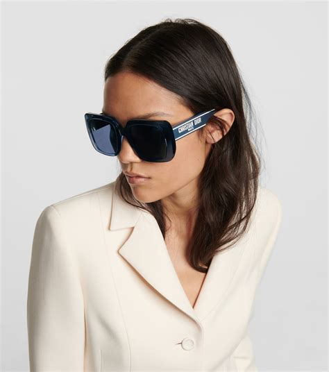 polyvore dior sunglasses|DIOR Wildior S3U Square Sunglasses .